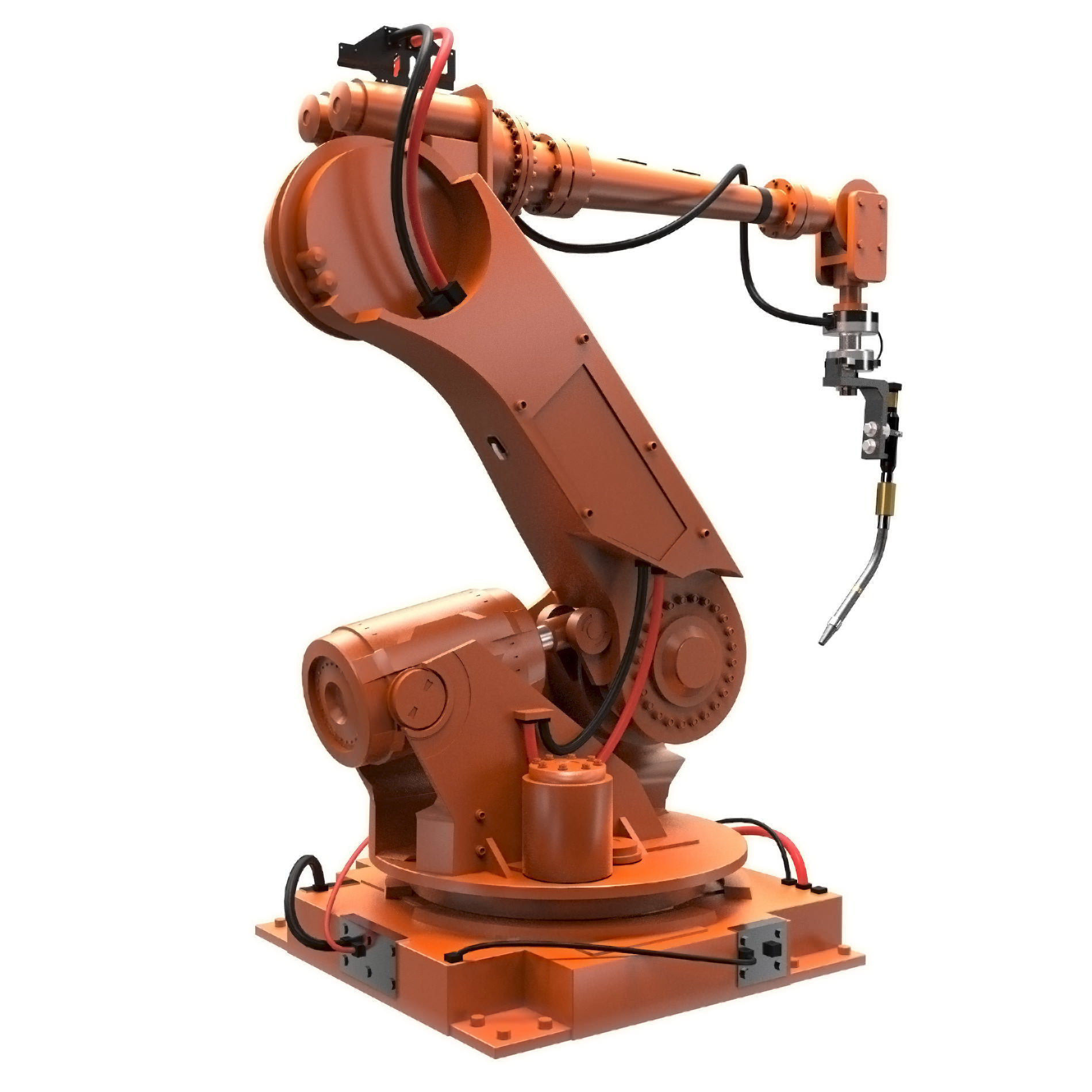 manipulator robot  3D model_3