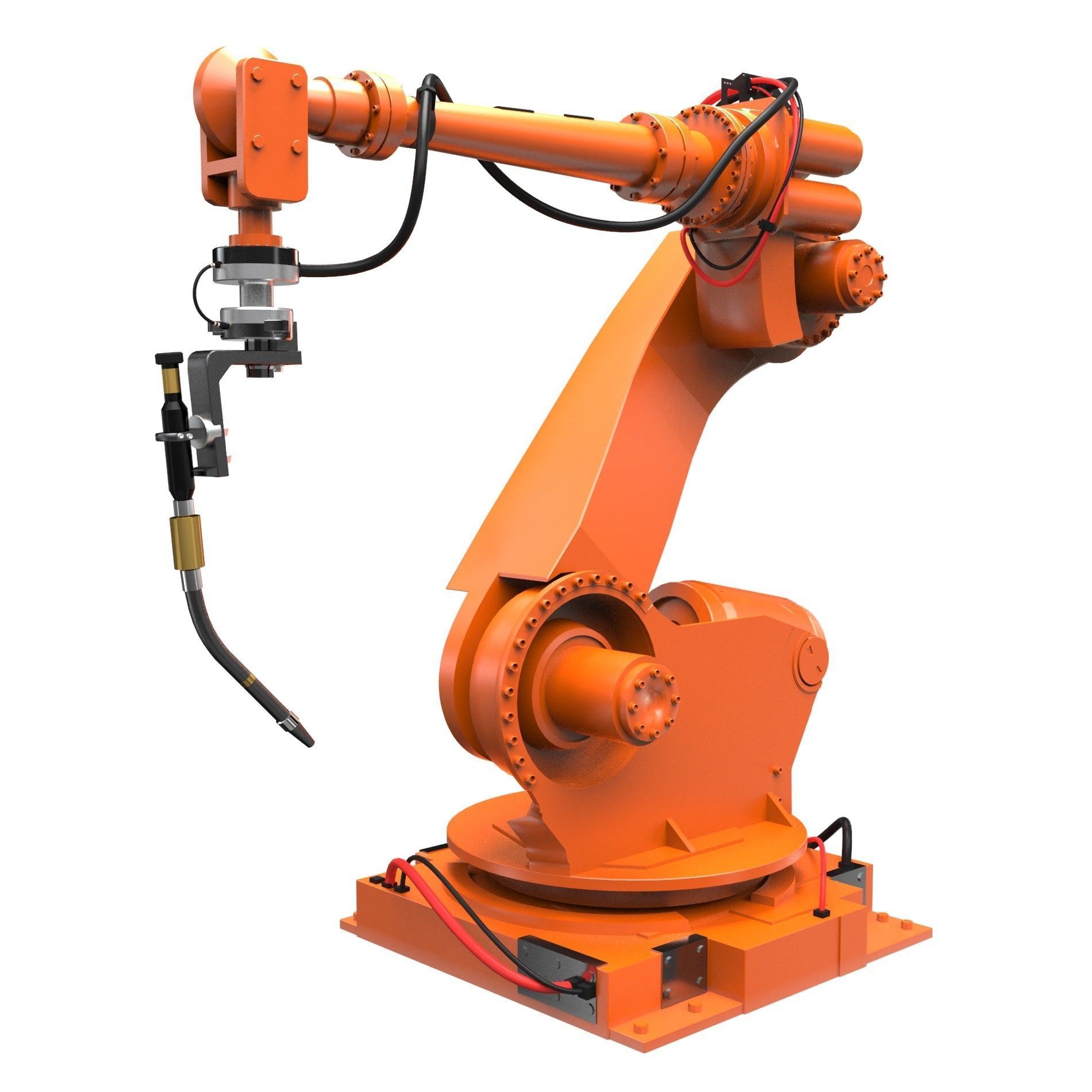 manipulator robot  3D model_4