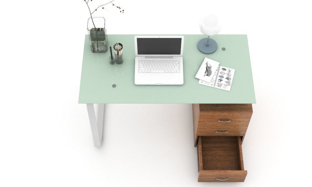 Eddings Study Table 3D model_7