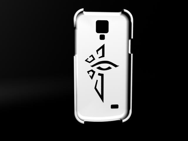 Samsung Galaxy S4 mini Case cover 3D print model_4