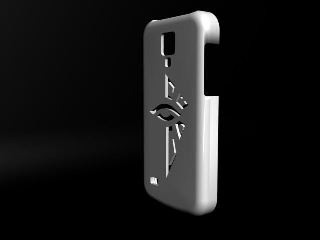 Samsung Galaxy S4 mini Case cover 3D print model_2