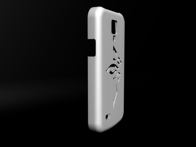 Samsung Galaxy S4 mini Case cover 3D print model_3