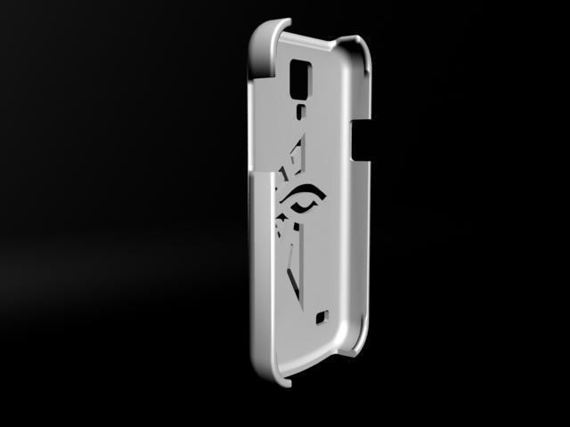 Samsung Galaxy S4 mini Case cover 3D print model_5