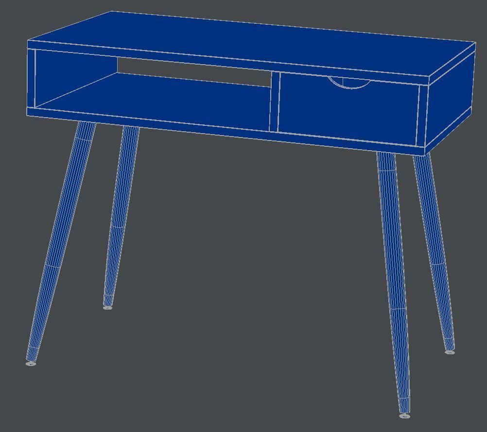 DESK NIRKY 90X50 3D model_2