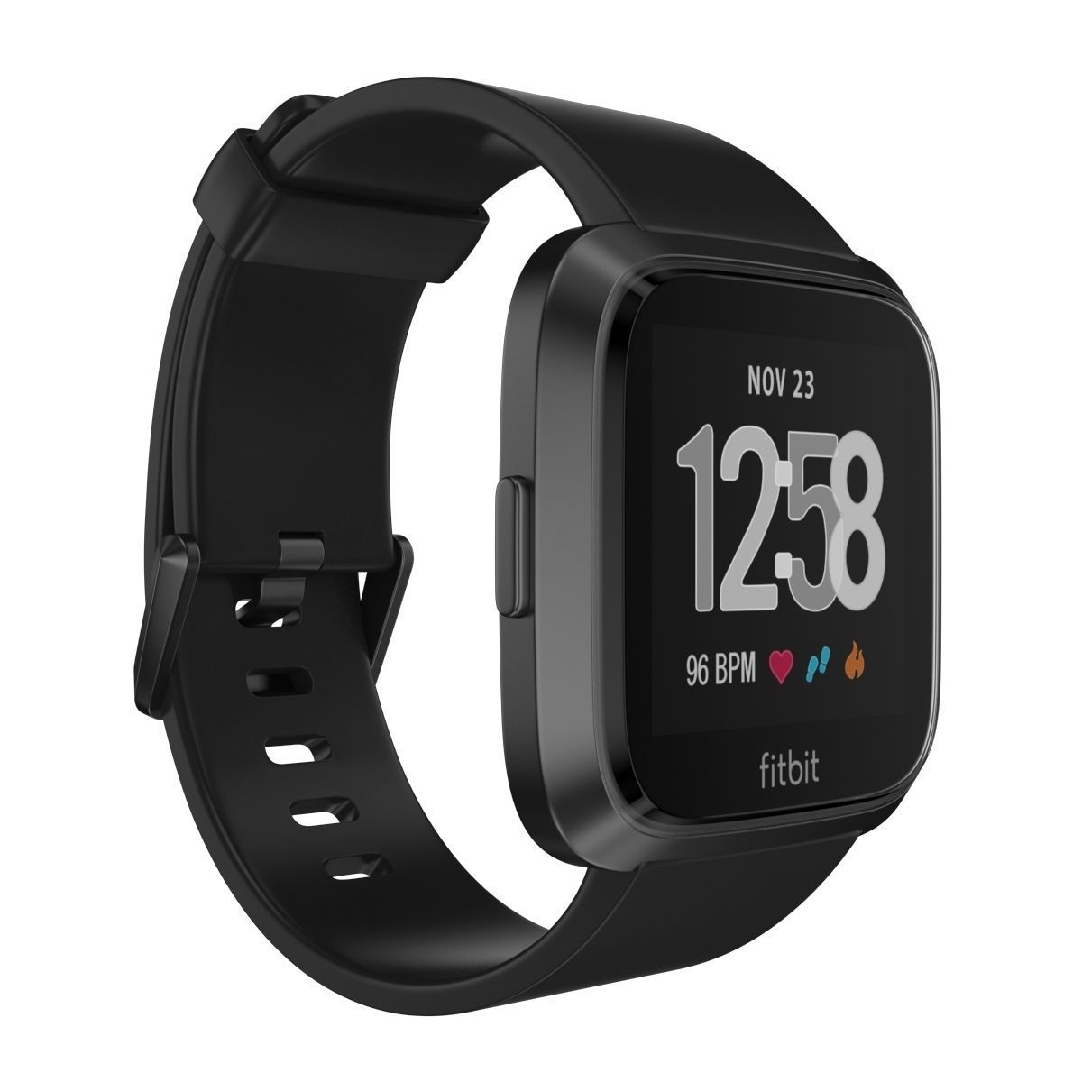 Fitbit Versa Black 3D model_2