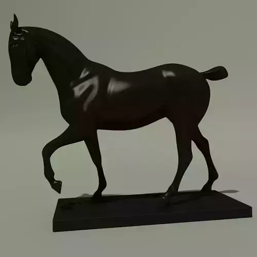 Horse Statuette 3A