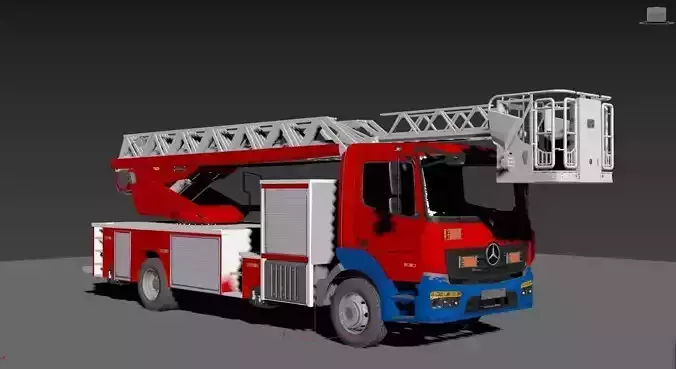 fire engine Mercedes Atego