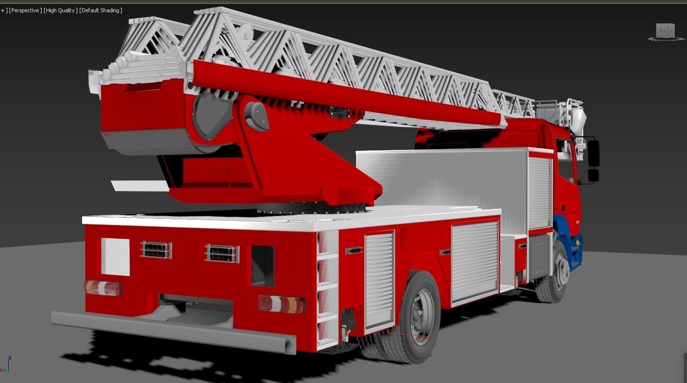 fire engine Mercedes Atego 3D model_11