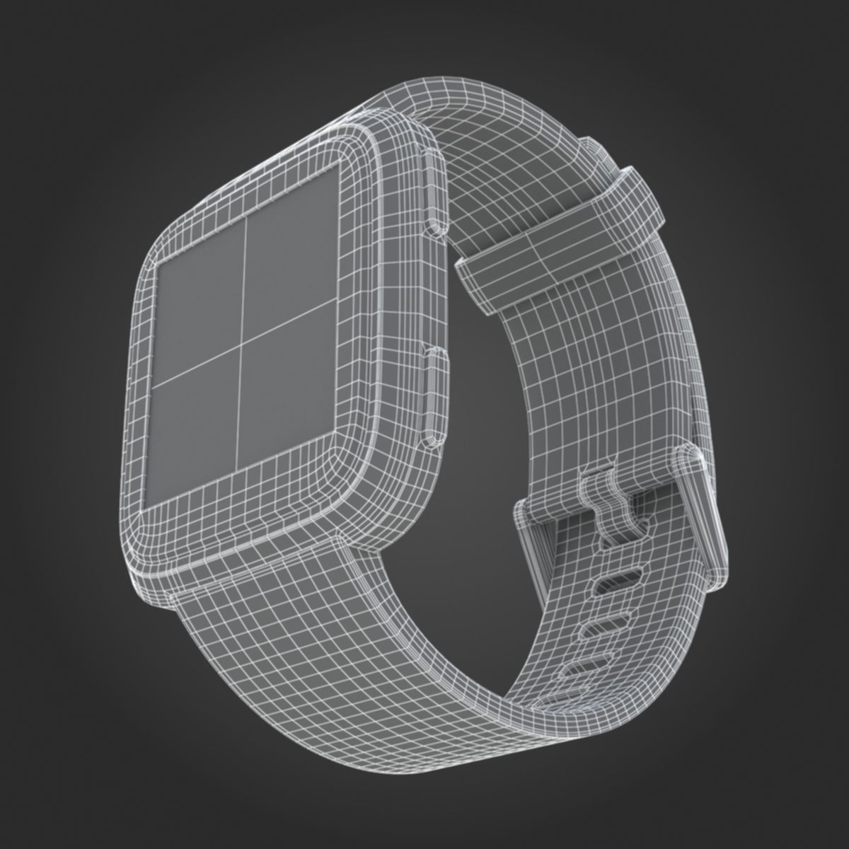 Fitbit Versa Gold 3D model_19