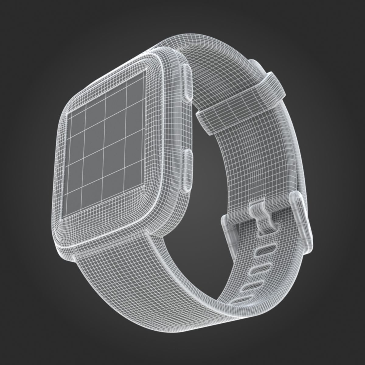 Fitbit Versa Gold 3D model_15