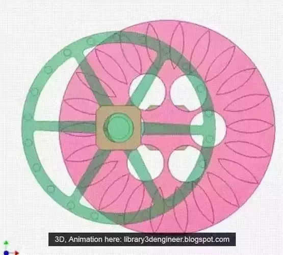 Pin coupling 4 P100015 Free 3D model