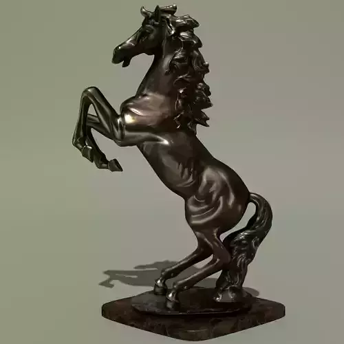 Horse Statuette 2L 3D model