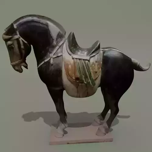 Horse Statuette I 3D model