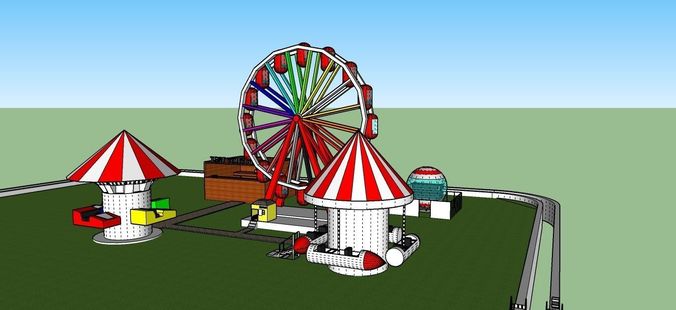 Fun Park Free 3D model
