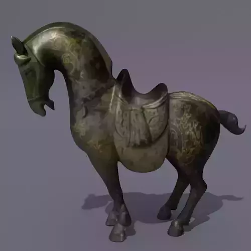 Horse Statuette Q
