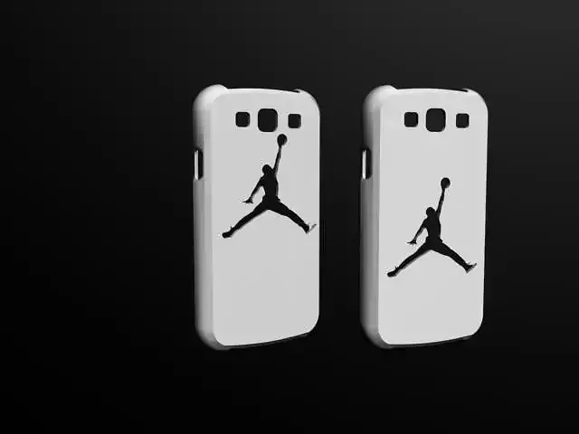 Case cover for Galaxy S3 3D print model
