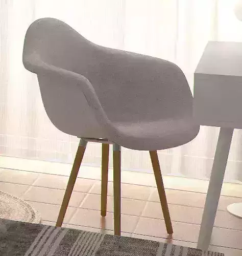 CHAIR EAMES DAW UPHOLSTERY