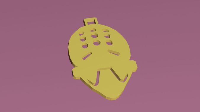 Overwatch Hero necklace-bracelet-keychain 3 3D print model