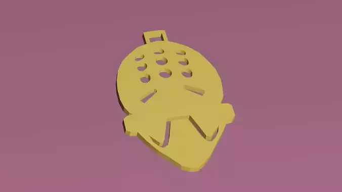 Overwatch Hero necklace-bracelet-keychain 3 3D print model