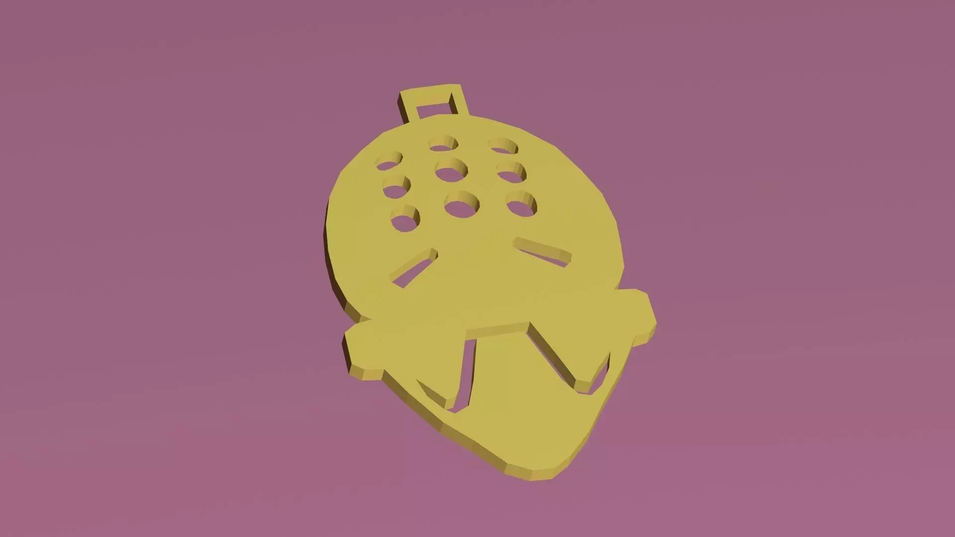 Overwatch Hero necklace-bracelet-keychain 3 3D print model_0