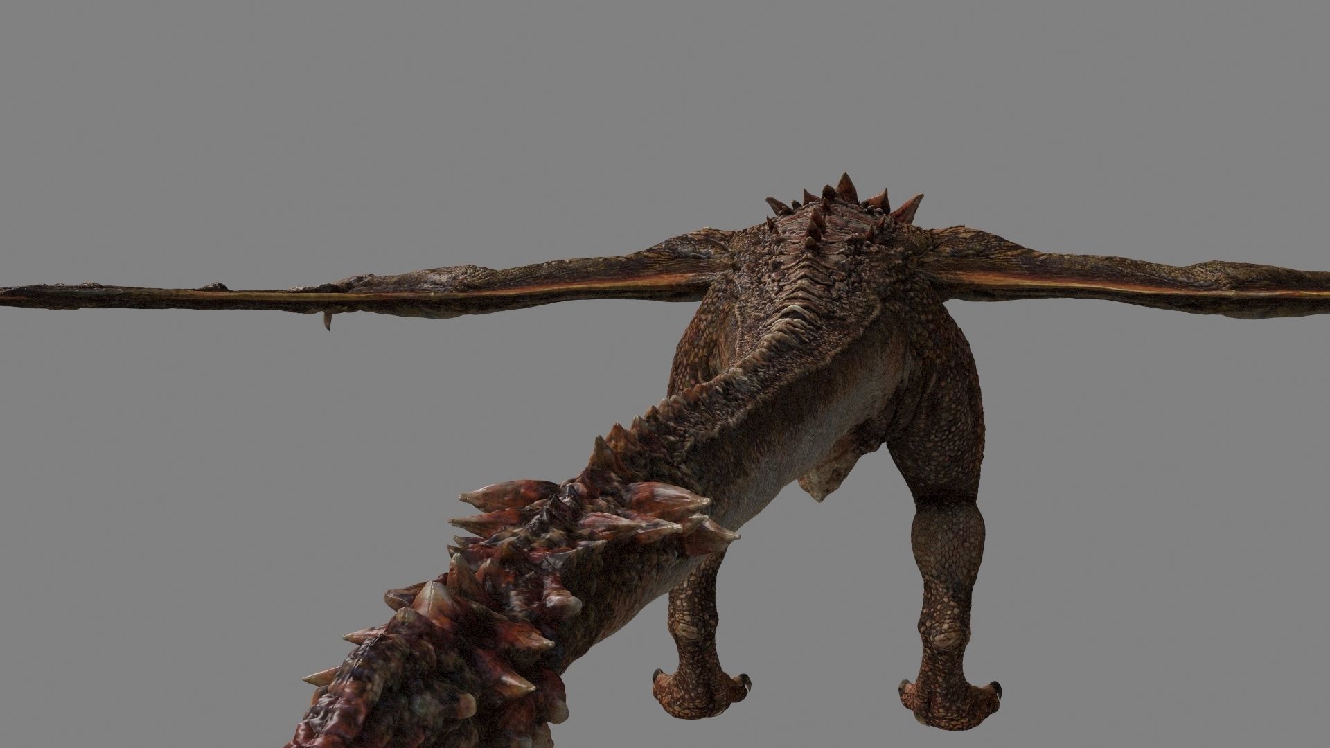 Dragon Animations Low-poly 3D model_2