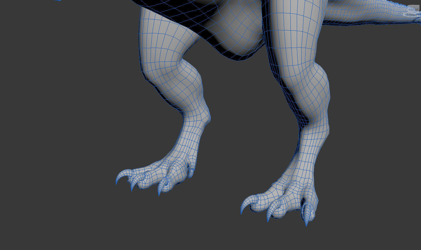 Dragon Animations Low-poly 3D model_20