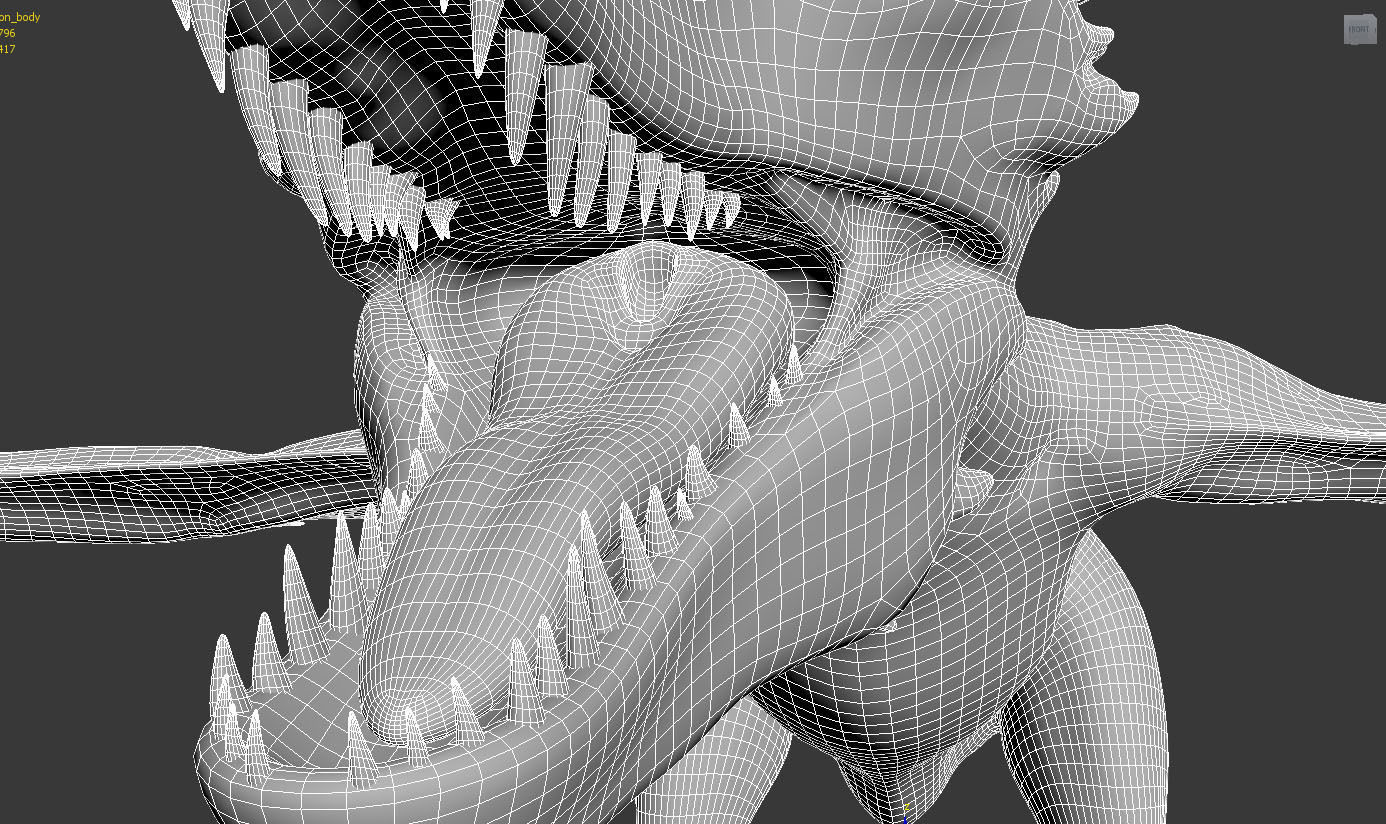Dragon Animations Low-poly 3D model_17
