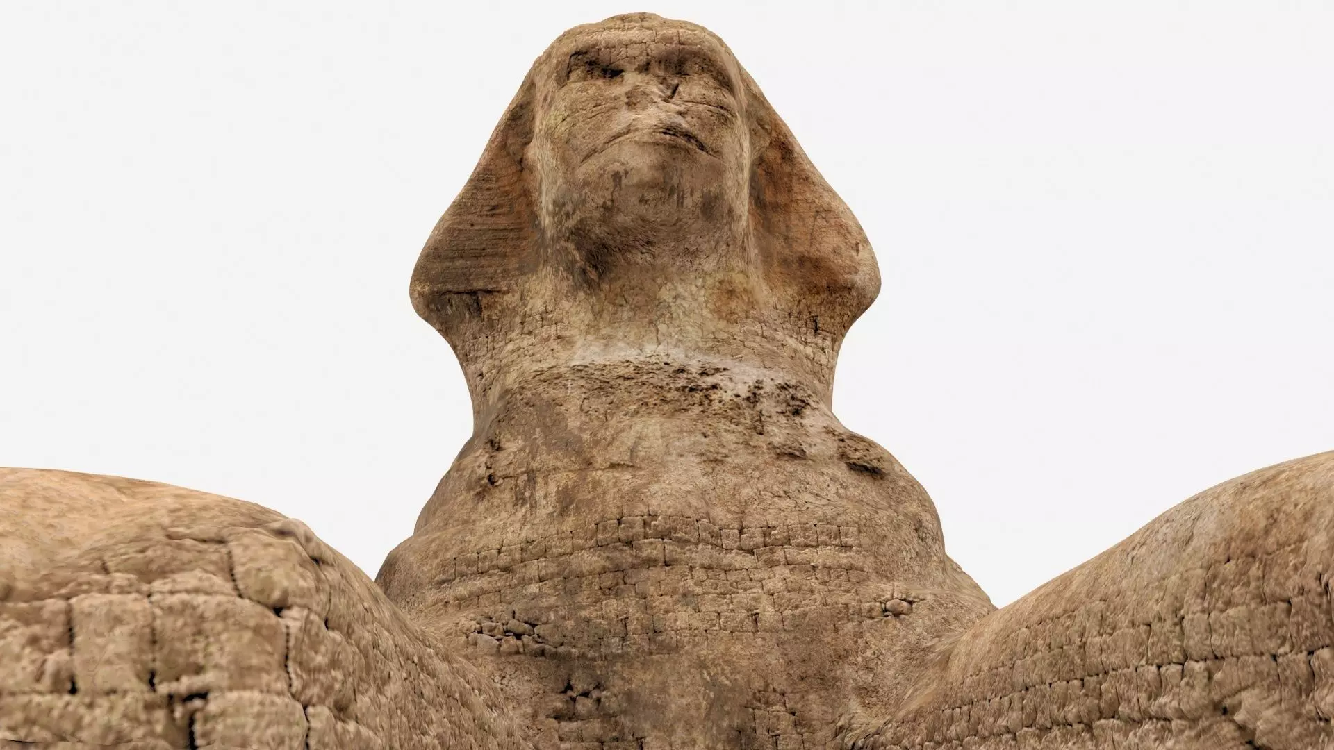 great sphinx of Giza 3D model