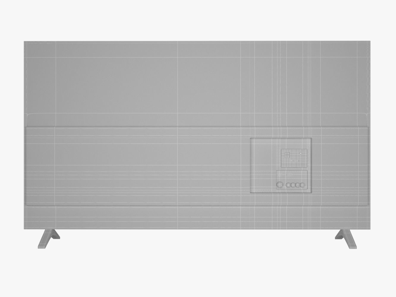 LG TV 3D model_6