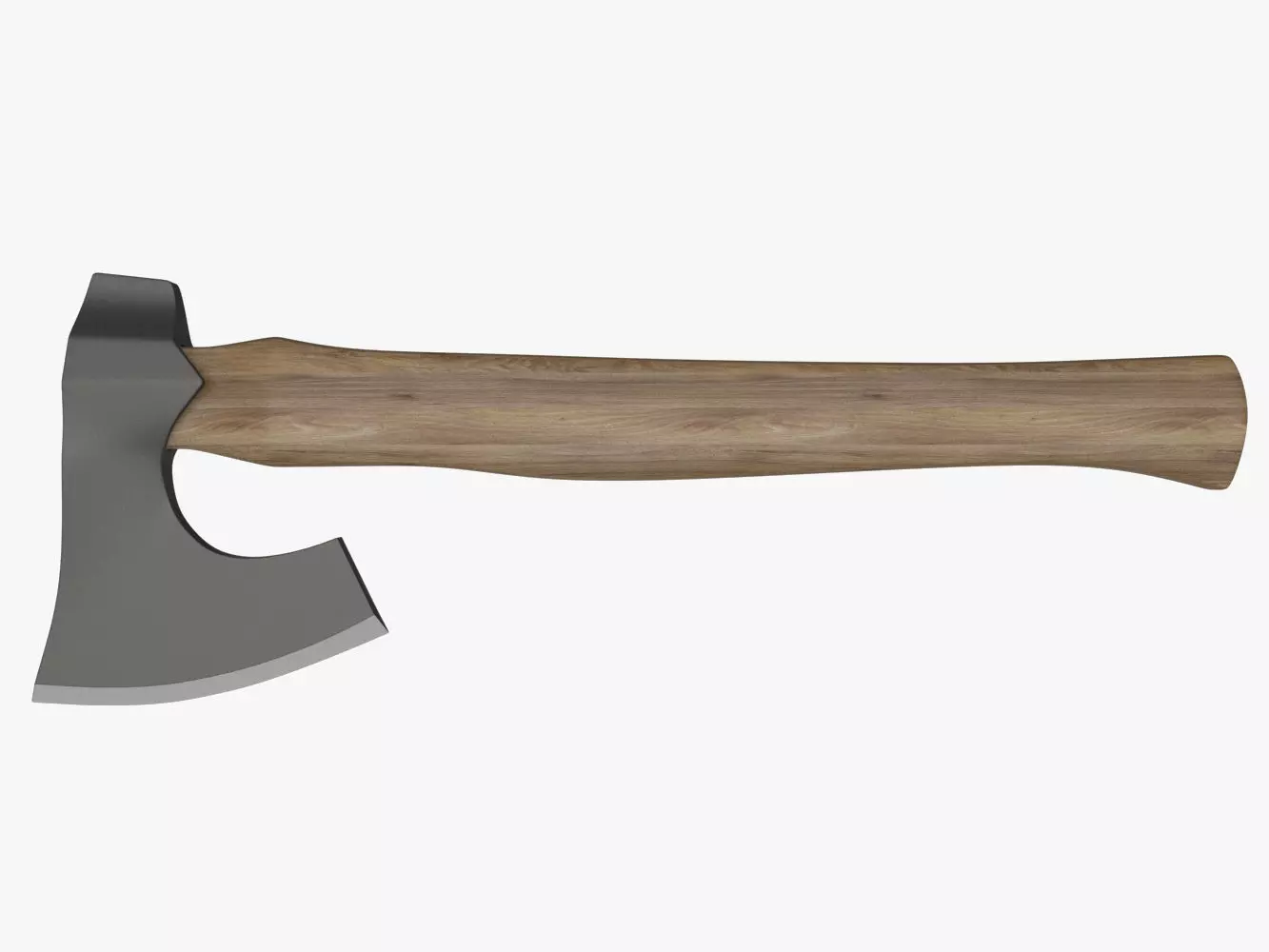 Axe Fire 3D model_0