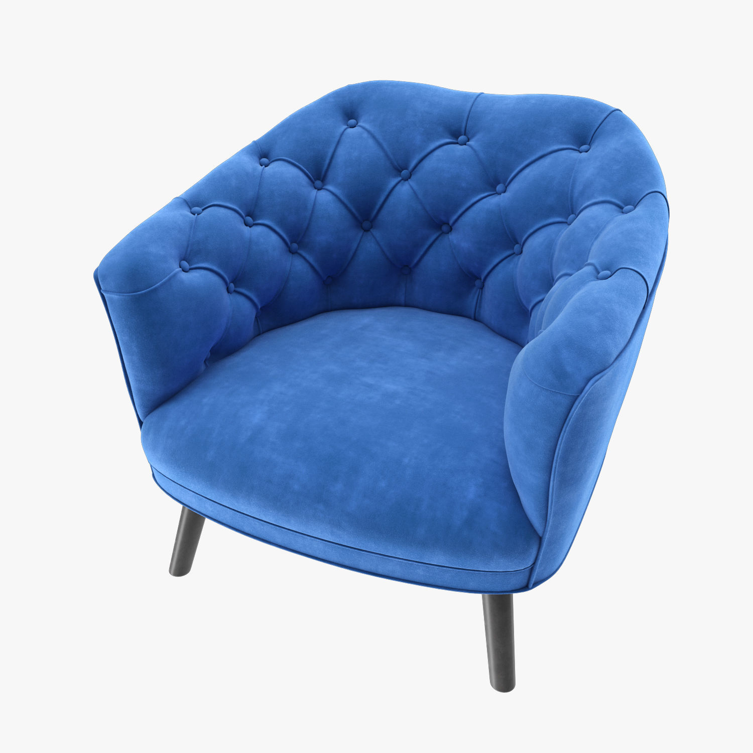 Arm Chair 3D model_5