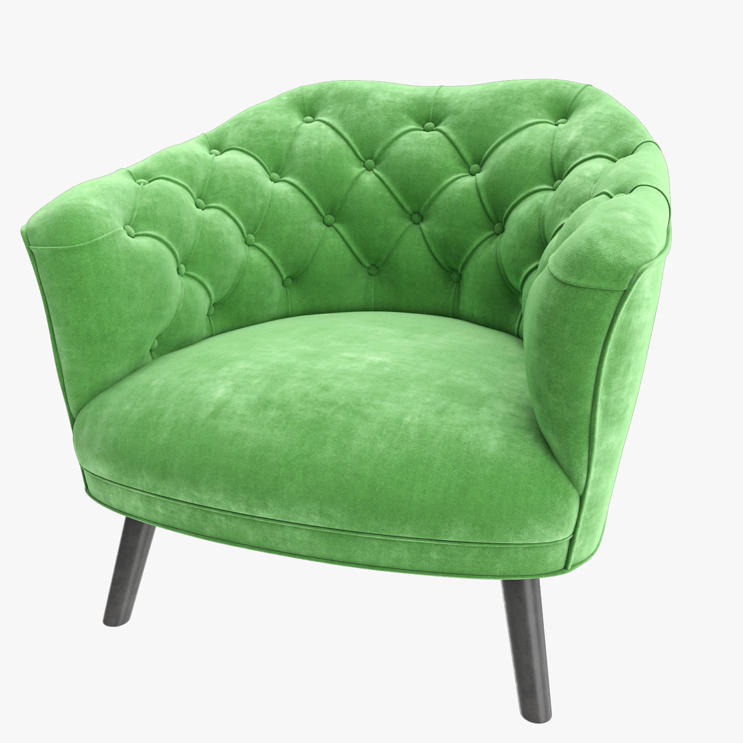 Arm Chair 3D model_13