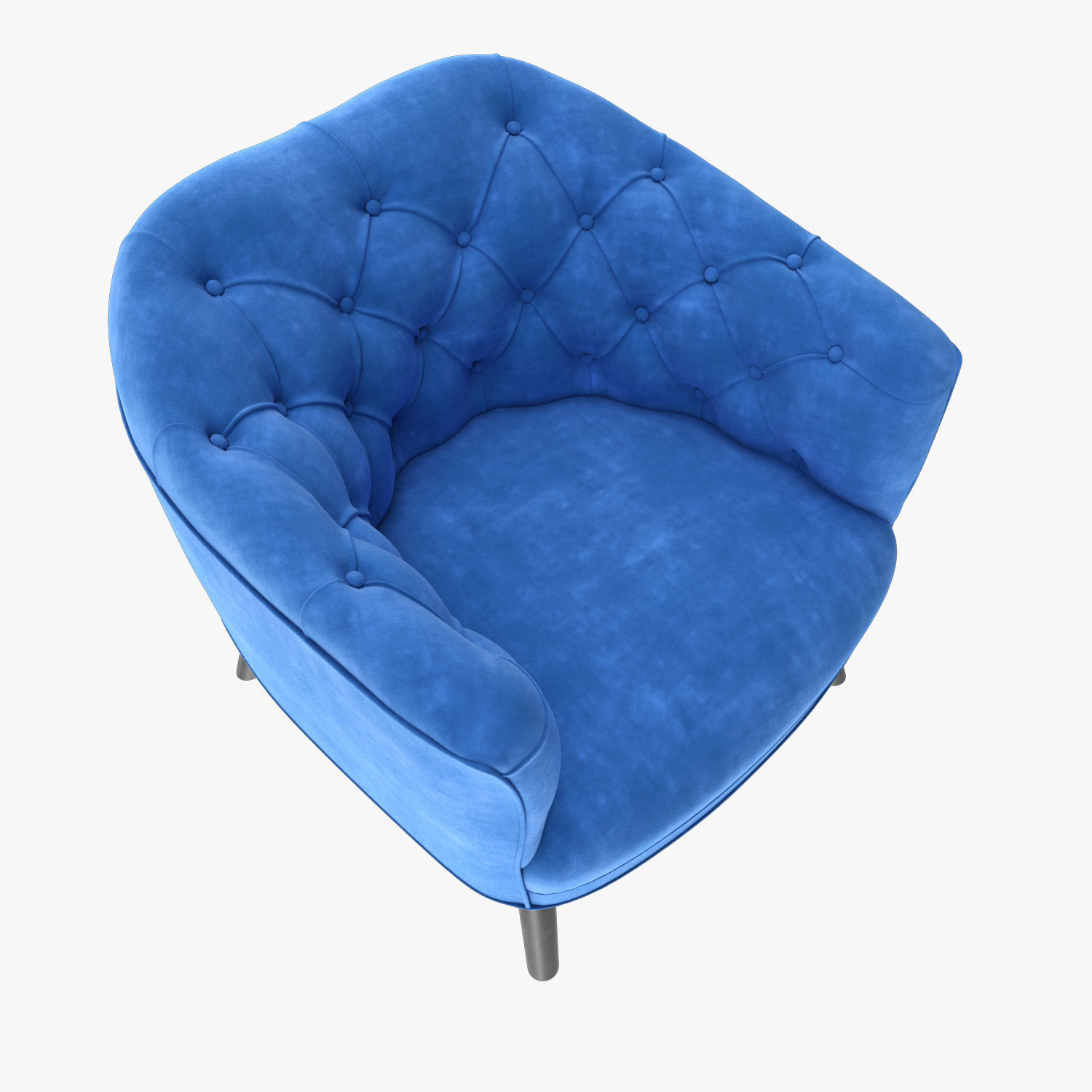 Arm Chair 3D model_8