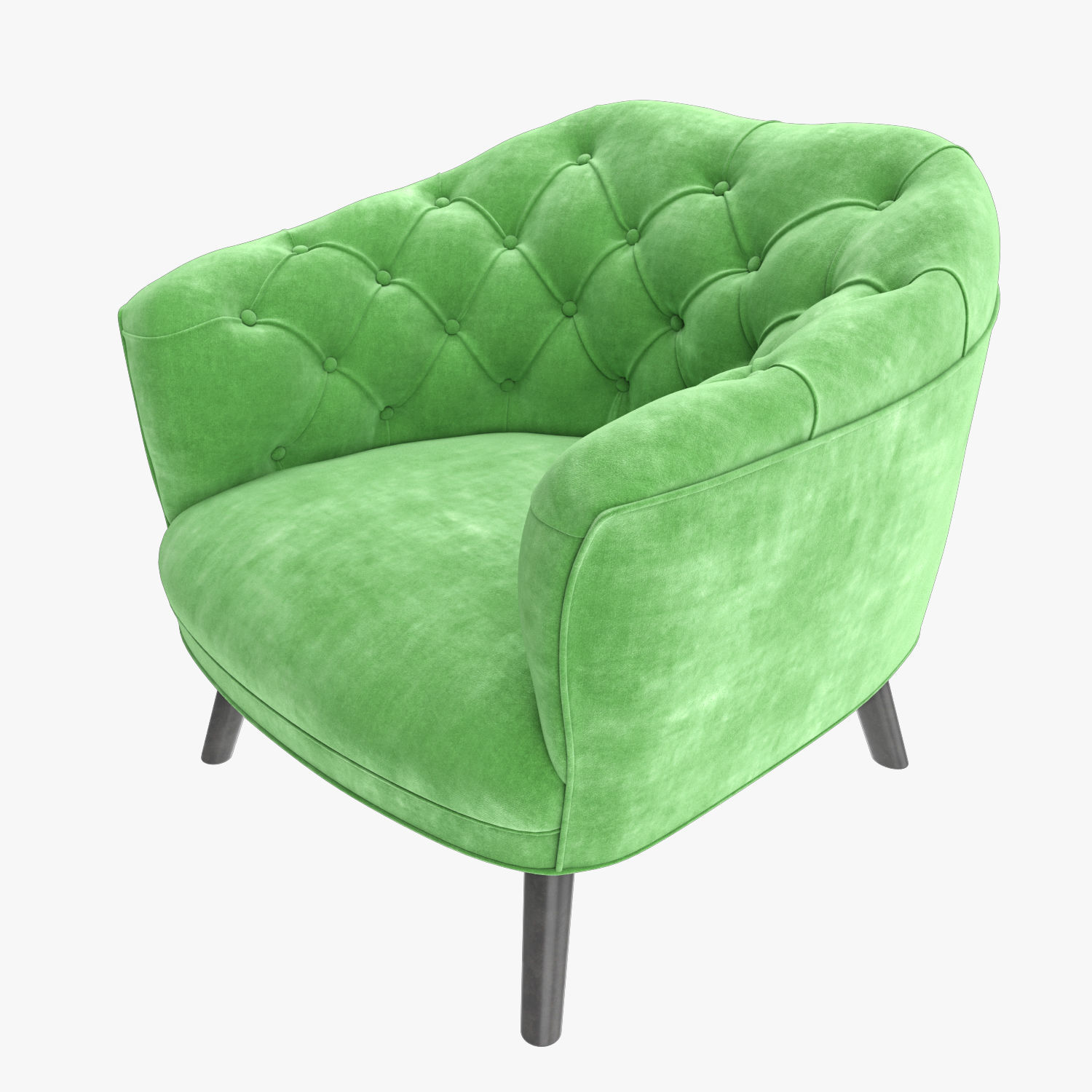 Arm Chair 3D model_11