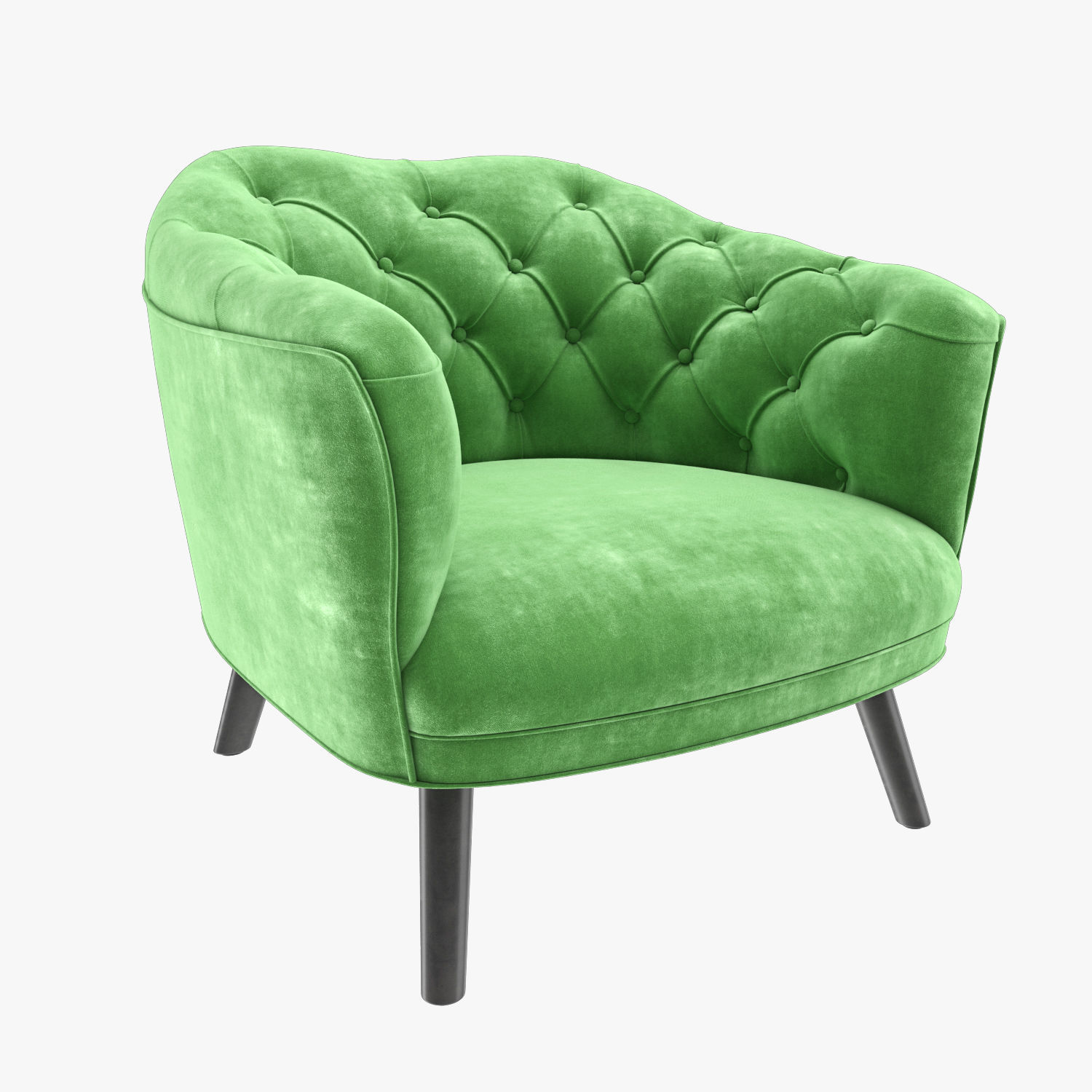 Arm Chair 3D model_10