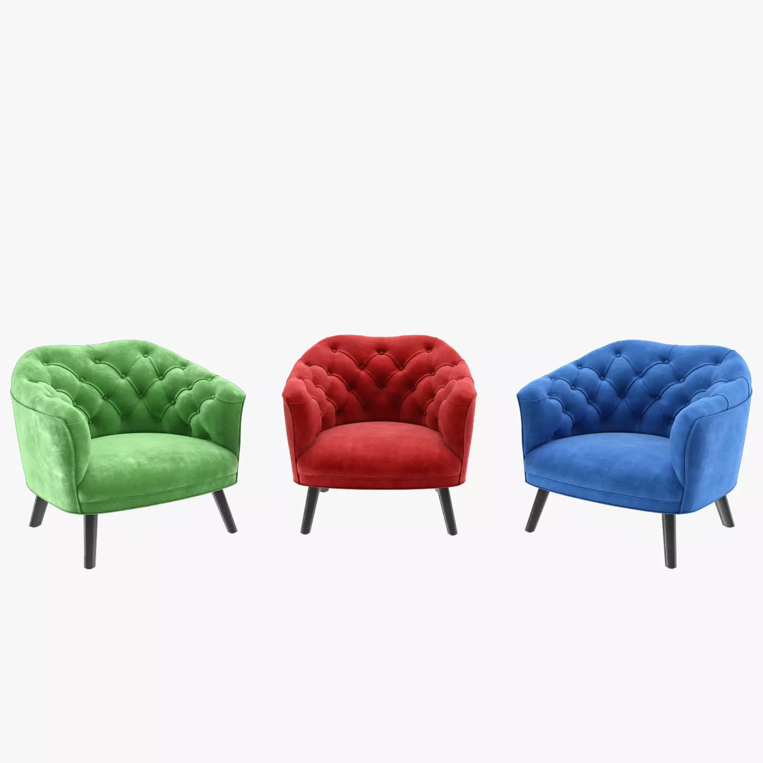 Arm Chair 3D model_0