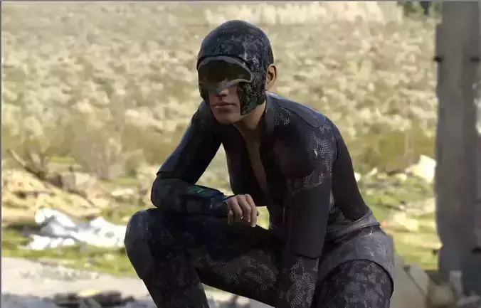 Character Female Sci-Fi Speedwell