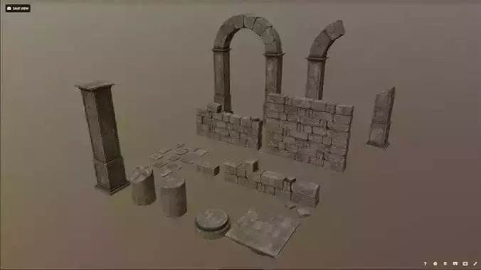 Ancient Ruins Asset Pack