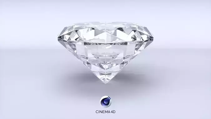 Round Diamond 3D model