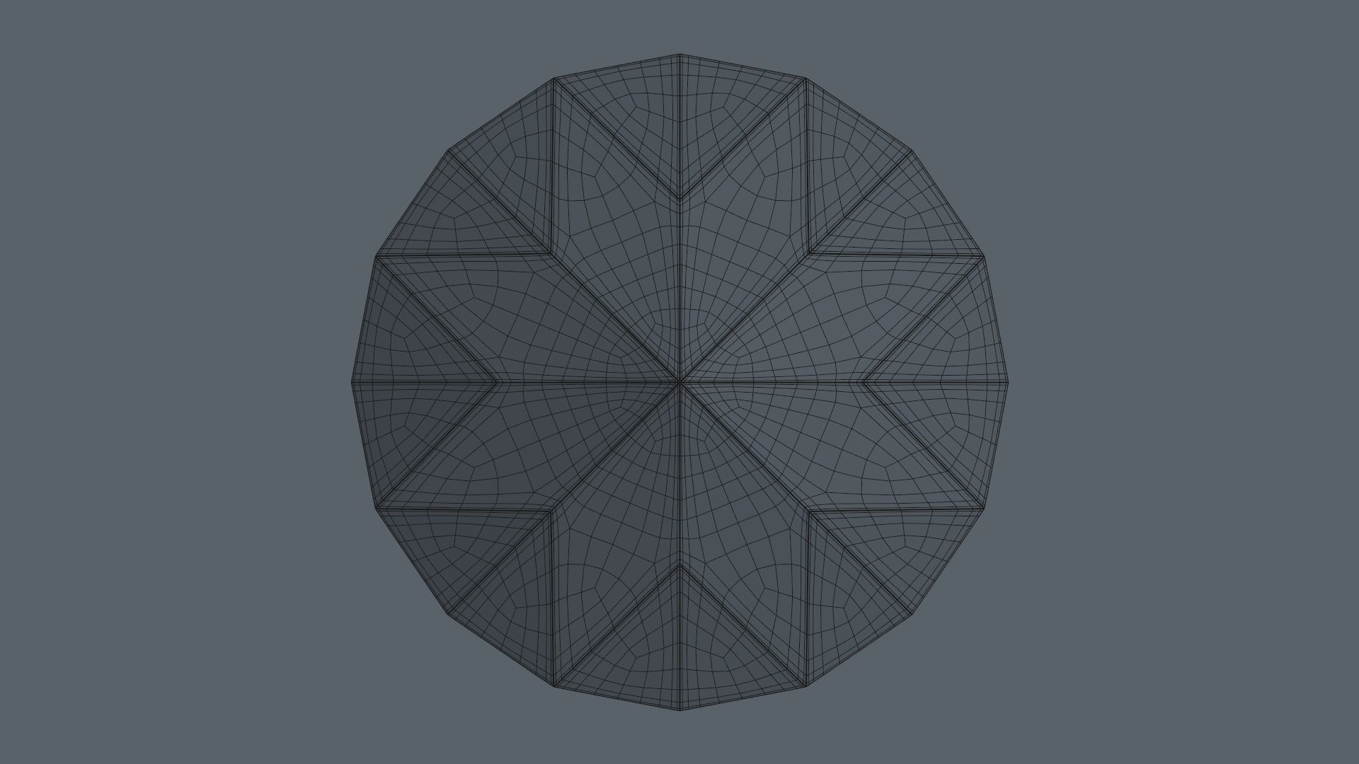 Round Diamond 3D model_8