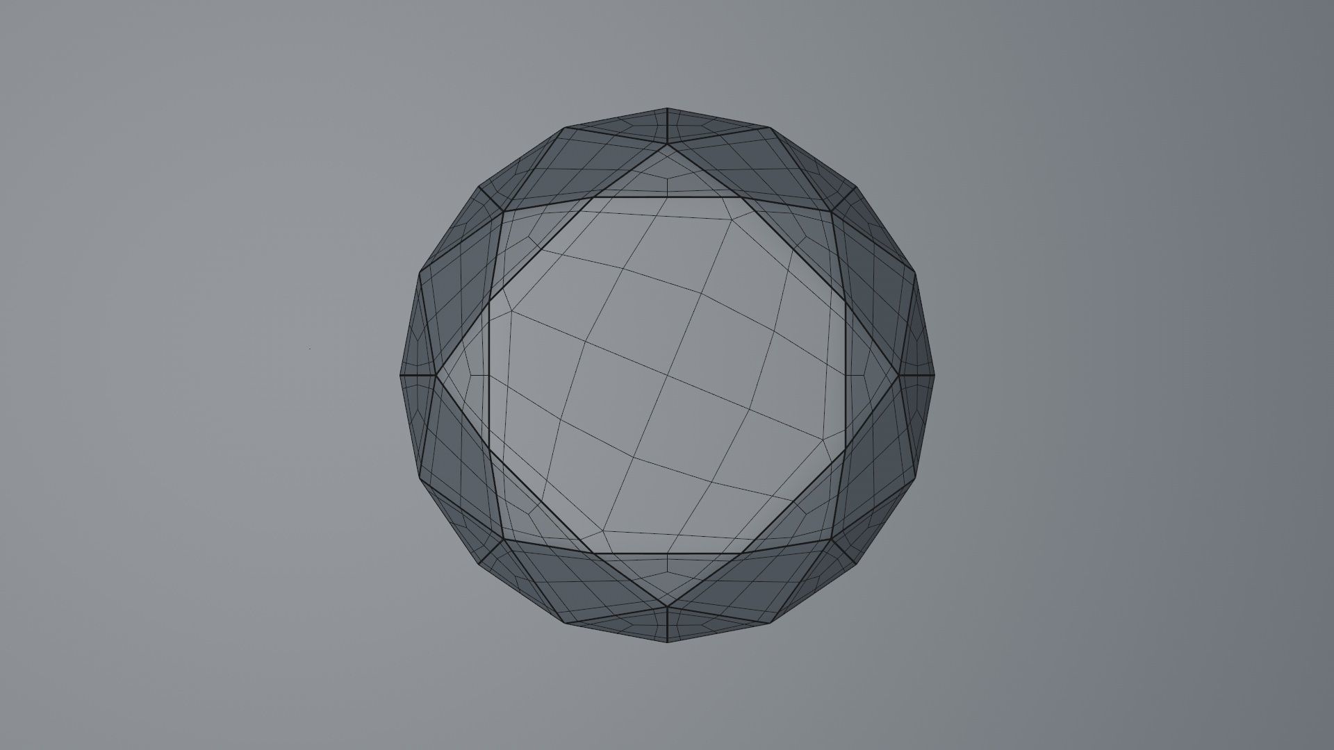 Round Diamond 3D model_11