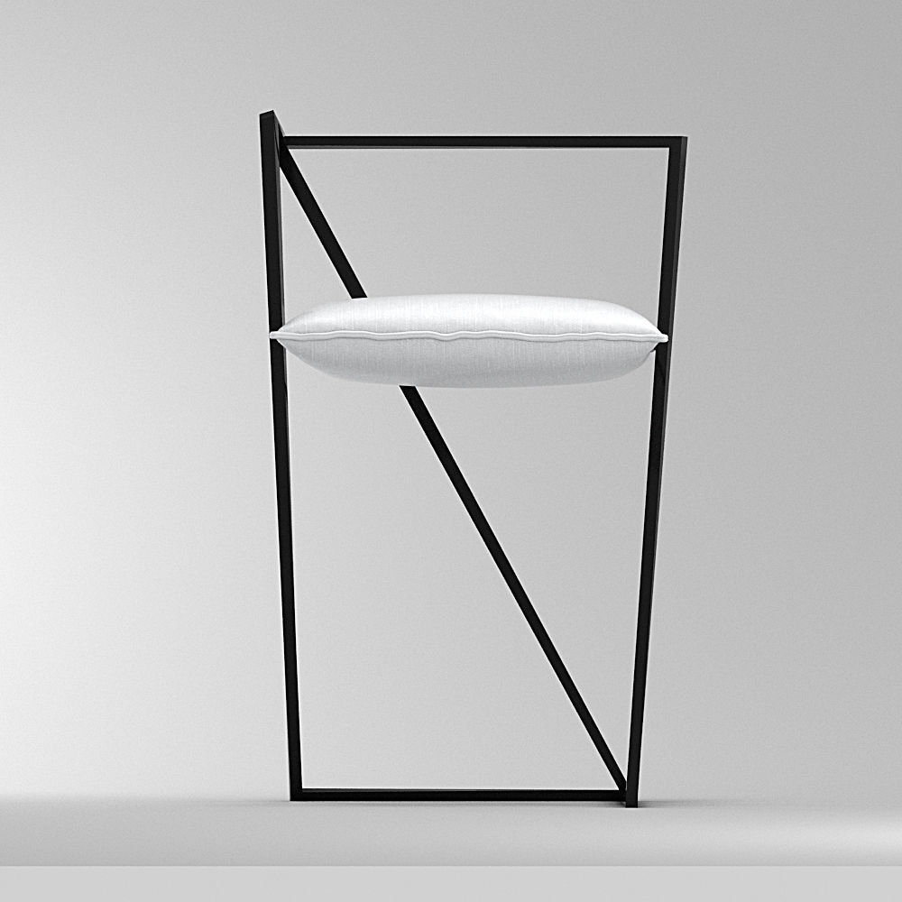 Z Chair Unity 3D package VR Low-poly 3D model_5