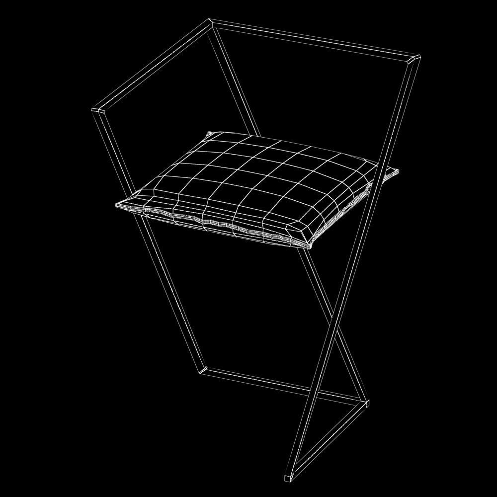 Z Chair Unity 3D package VR Low-poly 3D model_6