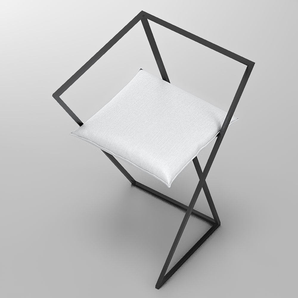 Z Chair Unity 3D package VR Low-poly 3D model_2