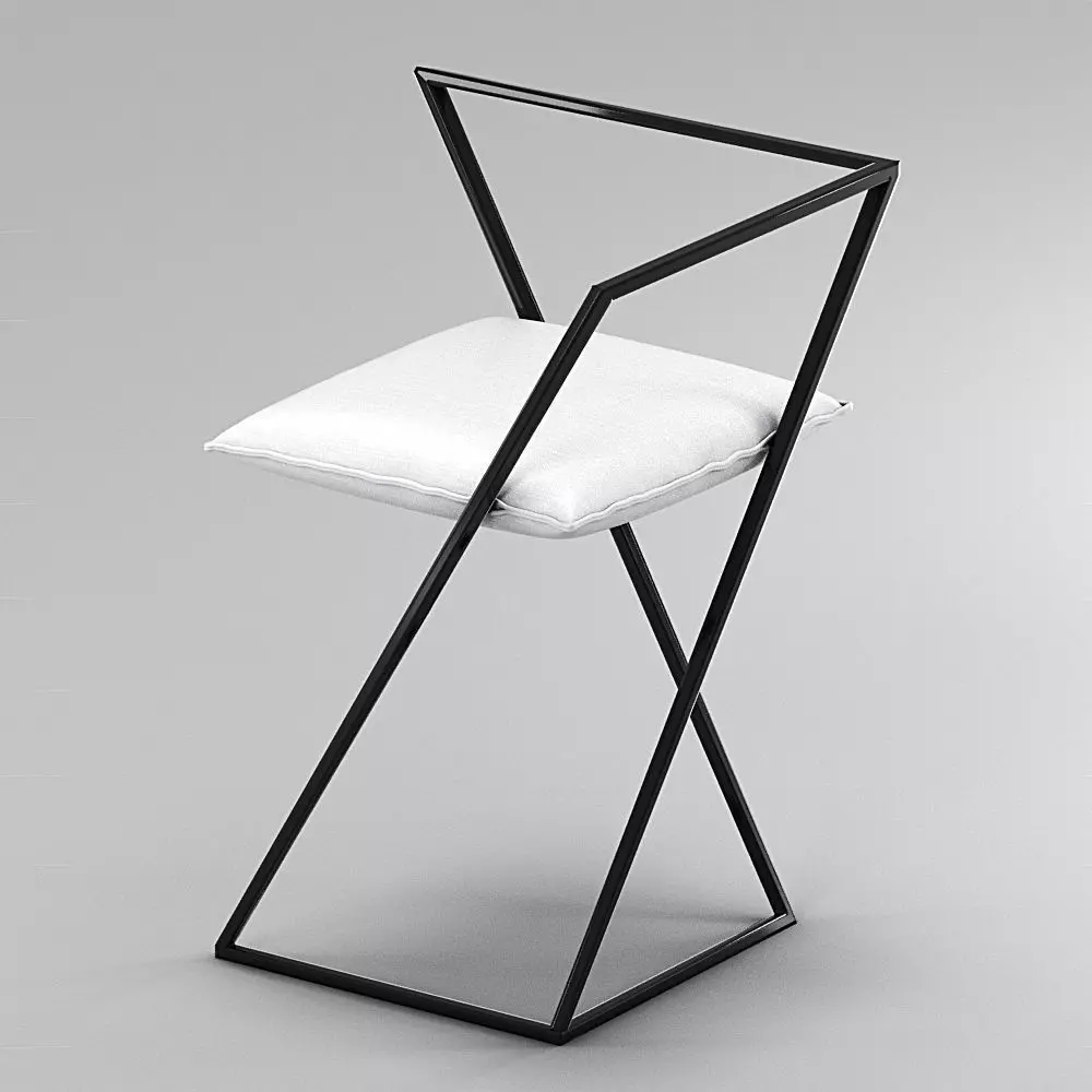 Z Chair Unity 3D package VR Low-poly 3D model_0