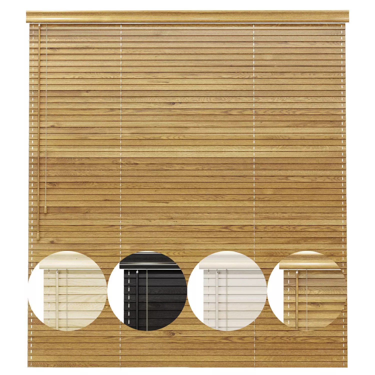 Wooden Jalousie 3D model