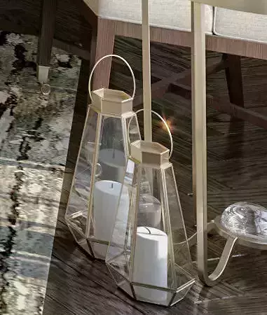 westelm table latern 3D model