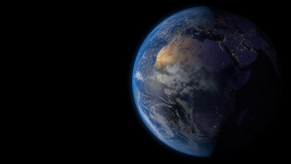 Earth rotating - Tierra en rotacion 3D model_1
