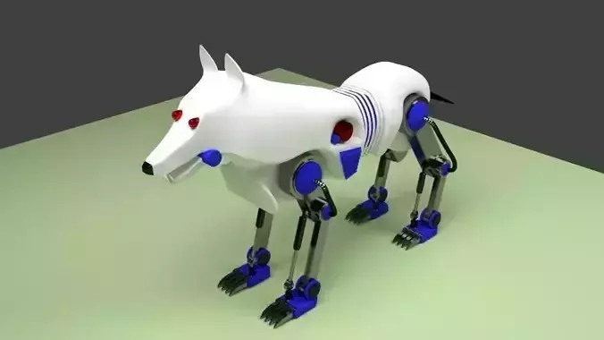 Robotic wolf - Lobo robotico