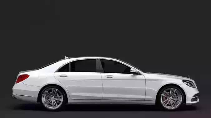 Mercedes Benz S 560 Lang 4MATIC V222 2018 3D model
